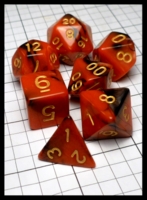 Dice : Dice - Dice Sets - Chinese Dice Red and Black Swirl with Gold - eBay Jun 2016